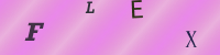 fill in the letters that you see...